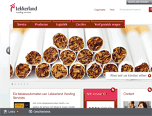 Tablet Screenshot of lekkerland.it