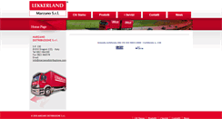 Desktop Screenshot of marzano.lekkerland.it